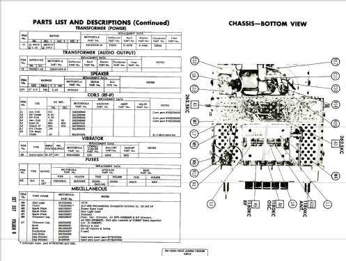 66MFP Ford FDR-18805-B1; Motorola Inc. ex (ID = 1979161) Car Radio