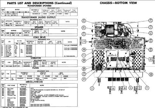 66MFP Ford FDR-18805-B1; Motorola Inc. ex (ID = 235873) Car Radio