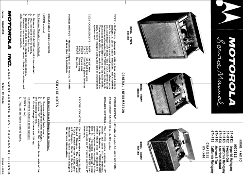 67HFK3 Ch= HS-544; Motorola Inc. ex (ID = 1071320) Sonido-V