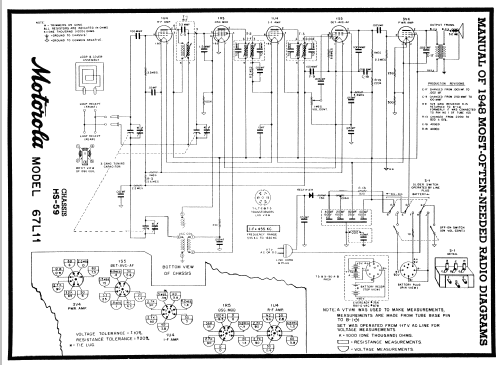 67L11 Ch= HS-59; Motorola Inc. ex (ID = 90631) Radio