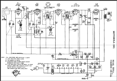 68T11 Ch= HS-144; Motorola Inc. ex (ID = 294549) Radio