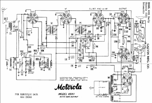 69K1 Ch=69R1; Motorola Inc. ex (ID = 520172) Radio