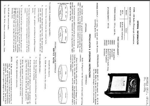 6F11 Ch= HS-264; Motorola Inc. ex (ID = 251409) Radio
