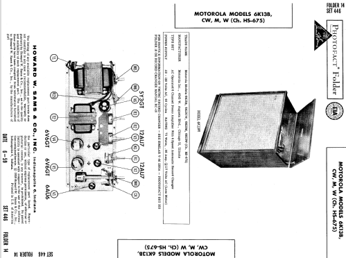 6K13B Ch= HS-675; Motorola Inc. ex (ID = 692313) R-Player
