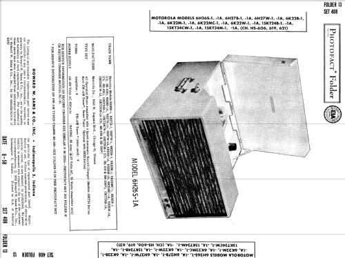 6K22B-1A Ch= HS-621; Motorola Inc. ex (ID = 805145) Enrég.-R