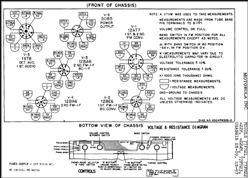 77FM22 Ch= HS-89; Motorola Inc. ex (ID = 294904) Radio