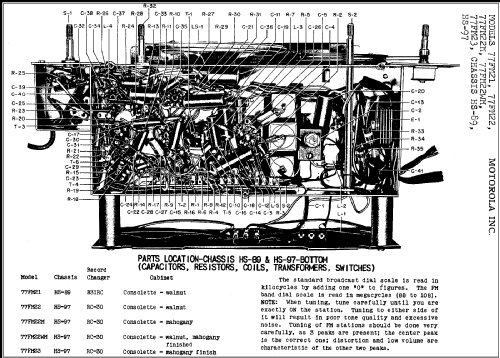 77FM22 Ch= HS-89; Motorola Inc. ex (ID = 294911) Radio