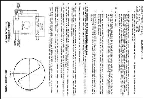 77FM23 Ch= HS-89; Motorola Inc. ex (ID = 294975) Radio