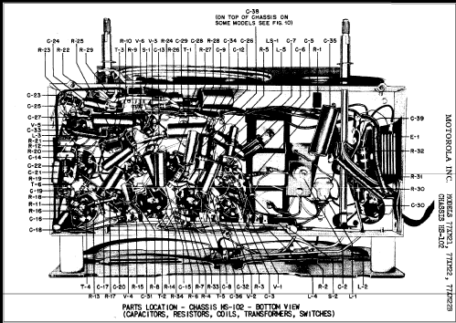 77XM22B Ch= HS-102; Motorola Inc. ex (ID = 349507) Radio