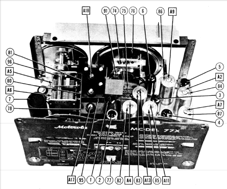 77XM22B Ch= HS-102; Motorola Inc. ex (ID = 951832) Radio