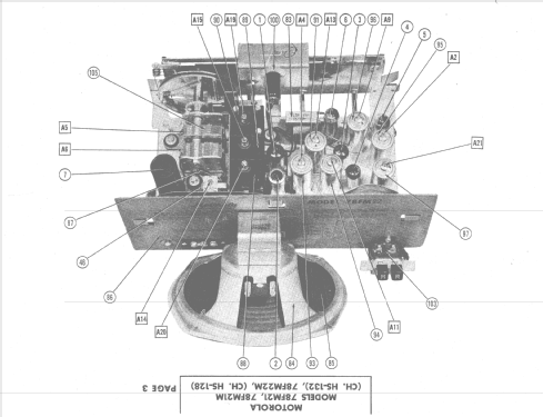 78FM21 Ch= HS-132; Motorola Inc. ex (ID = 1524030) Radio