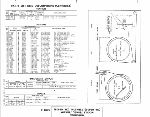 78FM21 Ch= HS-132; Motorola Inc. ex (ID = 1524032) Radio