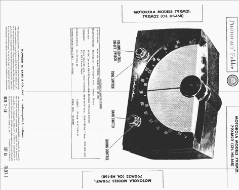 79XM21 Ch= HS-168; Motorola Inc. ex (ID = 1571859) Radio