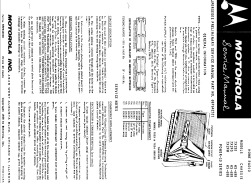 Power-10 7X24S Ch= HS-688; Motorola Inc. ex (ID = 1145003) Radio