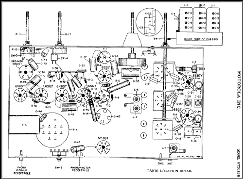 87T61BN Ch= HS-70; Motorola Inc. ex (ID = 395478) Radio