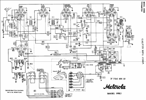 89K3 ; Motorola Inc. ex (ID = 511160) Radio