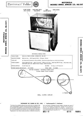 8FM21B Ch= HS247; Motorola Inc. ex (ID = 2834125) Radio