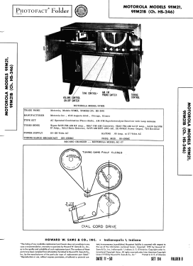 9FM21B HS246; Motorola Inc. ex (ID = 2794782) Radio