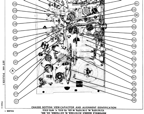 A21K106B Ch= TR-3; Motorola Inc. ex (ID = 890507) Television