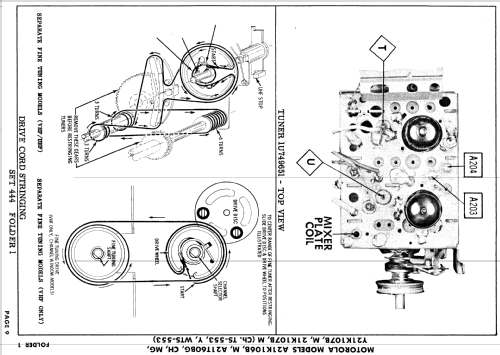 A21K106B Ch= WTS-553; Motorola Inc. ex (ID = 890126) Television