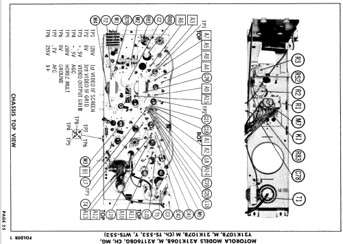 A21K106B Ch= WTS-553; Motorola Inc. ex (ID = 890148) Televisore