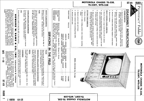 A21K132W Ch= WTS-558; Motorola Inc. ex (ID = 639717) Televisore