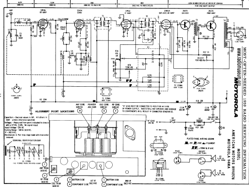 American Motors 8990576 Ch= 94MA; Motorola Inc. ex (ID = 59571) Car Radio