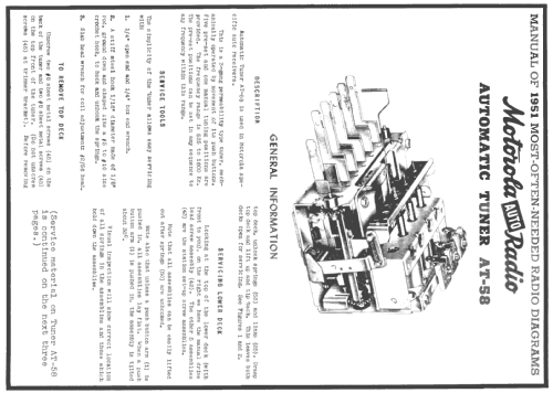 AT58 8A; Motorola Inc. ex (ID = 132087) Radio