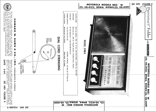 B10WA Ch= HS-4109; Motorola Inc. ex (ID = 1271269) Radio