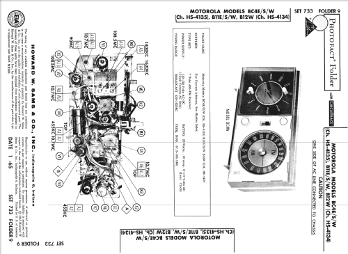 B11E Ch= HS-4134; Motorola Inc. ex (ID = 1291965) Radio