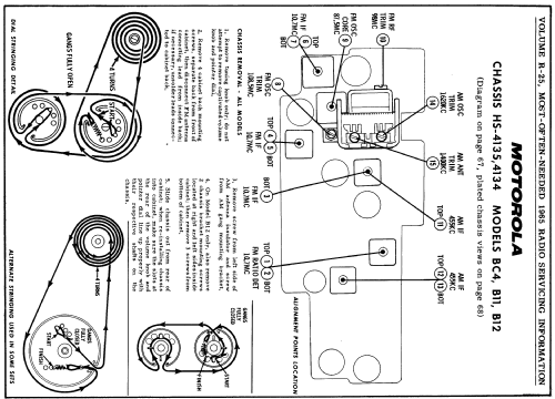 B12W Ch= HS-4134; Motorola Inc. ex (ID = 190555) Radio