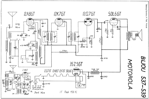 Bijou 537-539; Motorola Inc. ex (ID = 321847) Radio