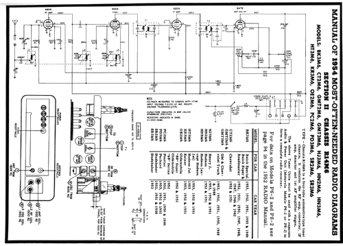 BK3M6 Tuner Ch= R14M6; Motorola Inc. ex (ID = 179402) Radio