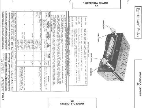 BK8X Buick Ch= 8A; Motorola Inc. ex (ID = 1403802) Car Radio