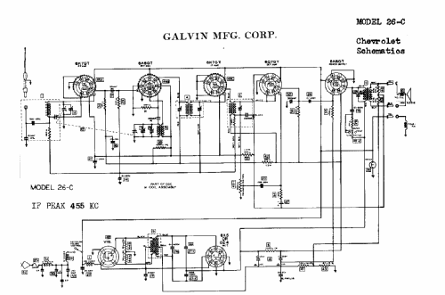 Chevrolet 26-C ; Motorola Inc. ex (ID = 494916) Car Radio