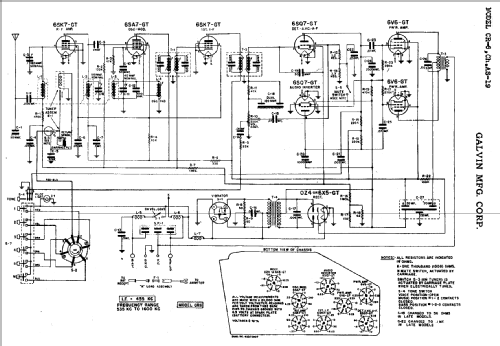 CR7 Ch= AS19; Motorola Inc. ex (ID = 516627) Car Radio