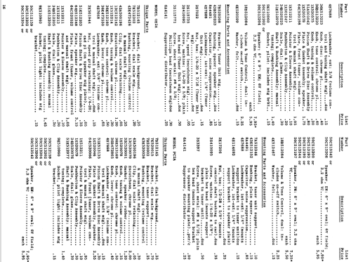 CT2A Chevrolet Ch= 2A , P6-2, P8-2; Motorola Inc. ex (ID = 1072685) Car Radio