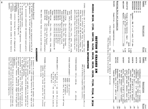 CT2A Chevrolet Ch= 2A , P6-2, P8-2; Motorola Inc. ex (ID = 1072687) Car Radio