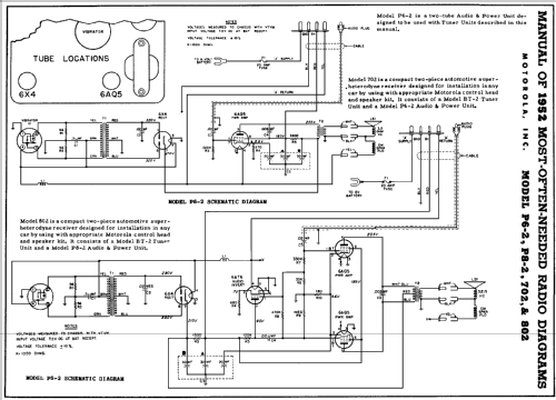 GMT2A Ch= 2A , P6-2, P8-2; Motorola Inc. ex (ID = 147135) Car Radio