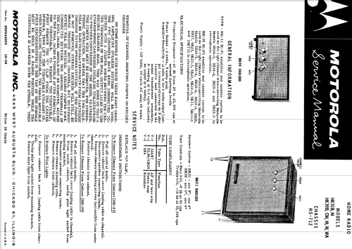 HK39B Ch= HS-712A-1; Motorola Inc. ex (ID = 1160160) Ampl/Mixer