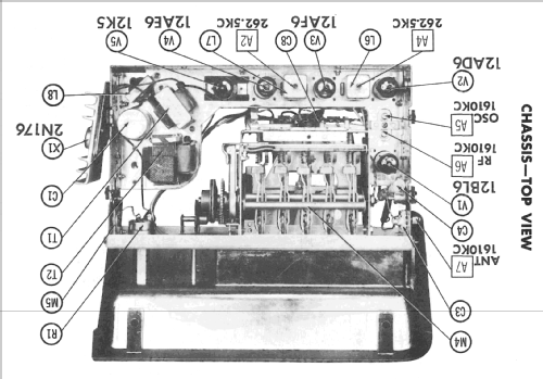 MoPar 849 Plymouth P30,P31; Motorola Inc. ex (ID = 2507198) Car Radio