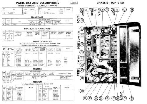 Mopar 854 ; Motorola Inc. ex (ID = 776916) Car Radio