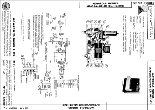 MP60AG Ch= HS-1322; Motorola Inc. ex (ID = 516205) Reg-Riprod