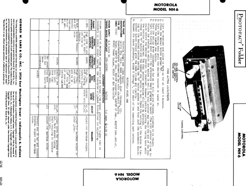 NH-6 Ch= AS-30; Motorola Inc. ex (ID = 514827) Car Radio