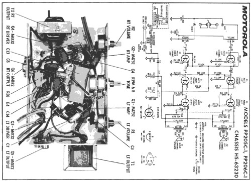 PP205C-1 Ch= HS-62230; Motorola Inc. ex (ID = 207524) Ton-Bild