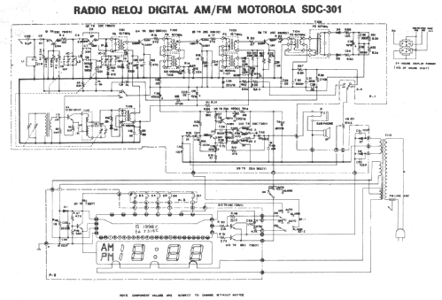 SDC-301 ; Motorola Inc. ex (ID = 1756449) Radio