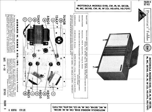 SK14B Ch= HS-696 + HS-709; Motorola Inc. ex (ID = 602704) Ton-Bild