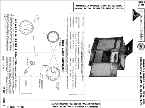 SK17W Ch= HS-710 + HS-711; Motorola Inc. ex (ID = 692930) Radio