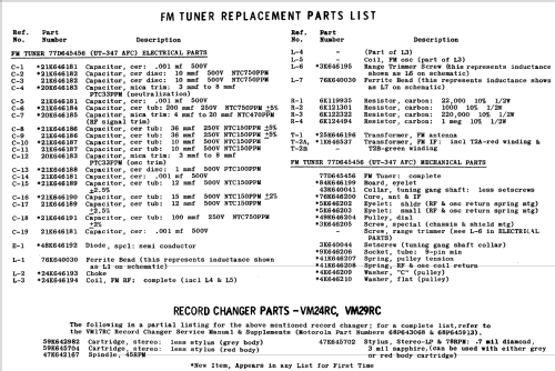 SK32W Ch= HS-775 HS-776; Motorola Inc. ex (ID = 1157945) Radio