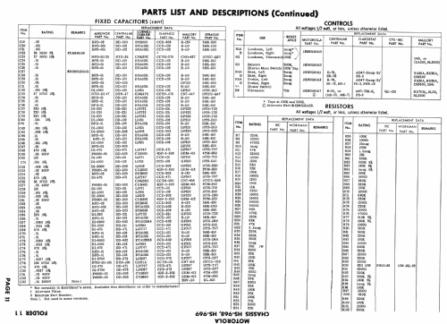 SK56MB-1 Ch= HS-968, HS-969; Motorola Inc. ex (ID = 1099321) Radio